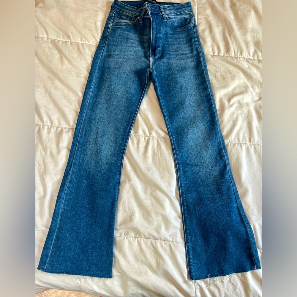 Just Black Denim size 25 flare jeans.